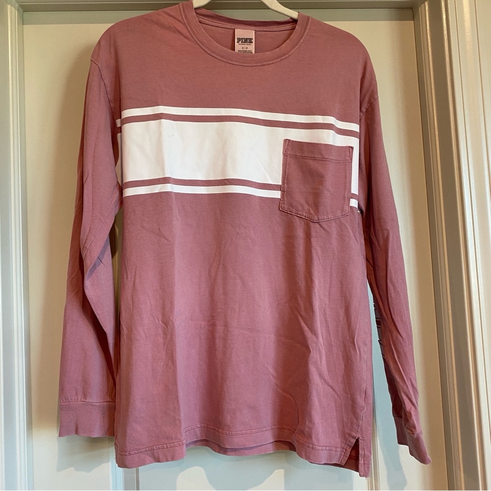 VS Pink Long Sleeve Tee